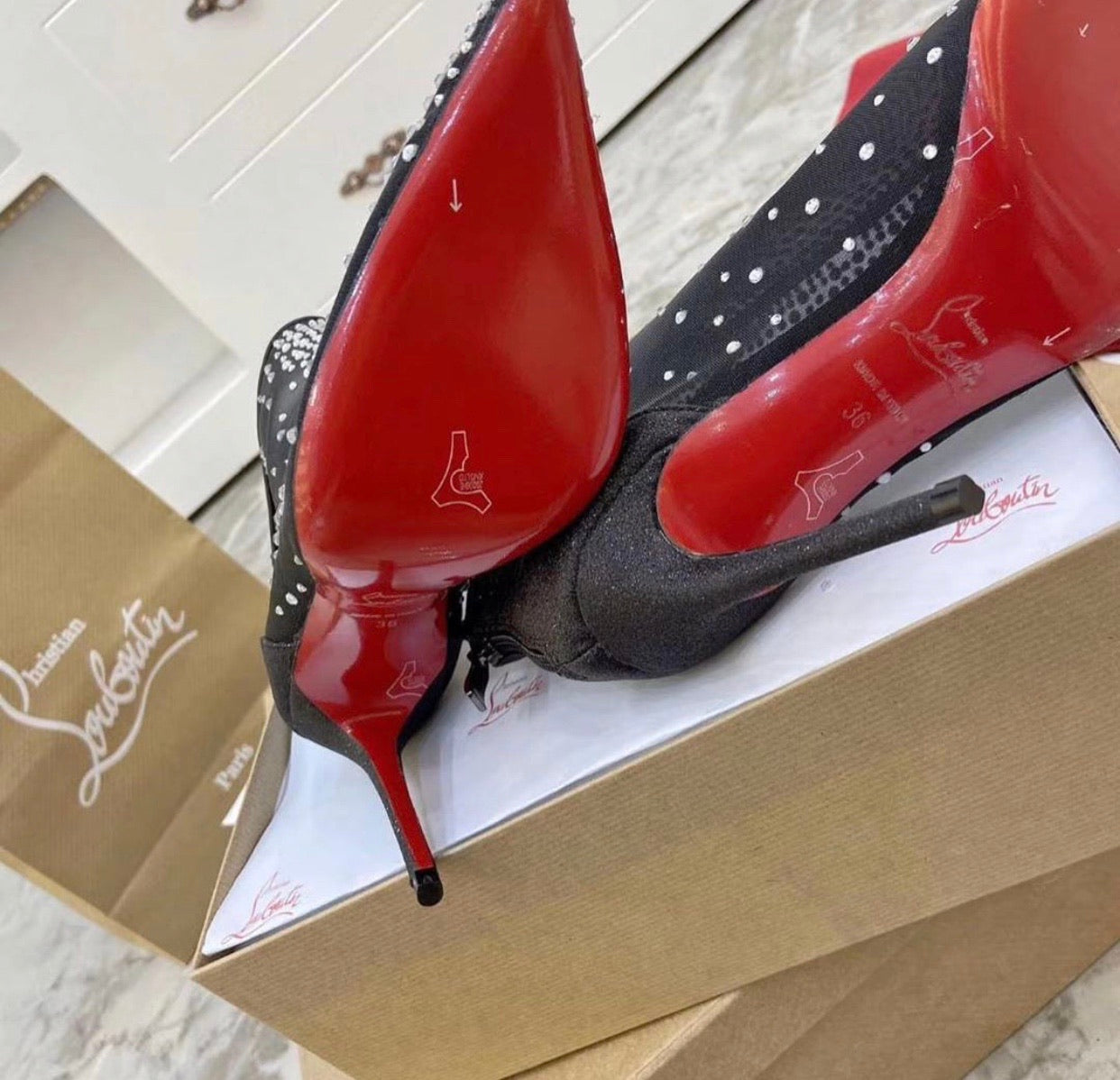 Strass Boots
