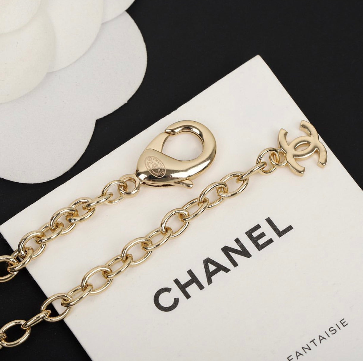 CC Pearl Necklace