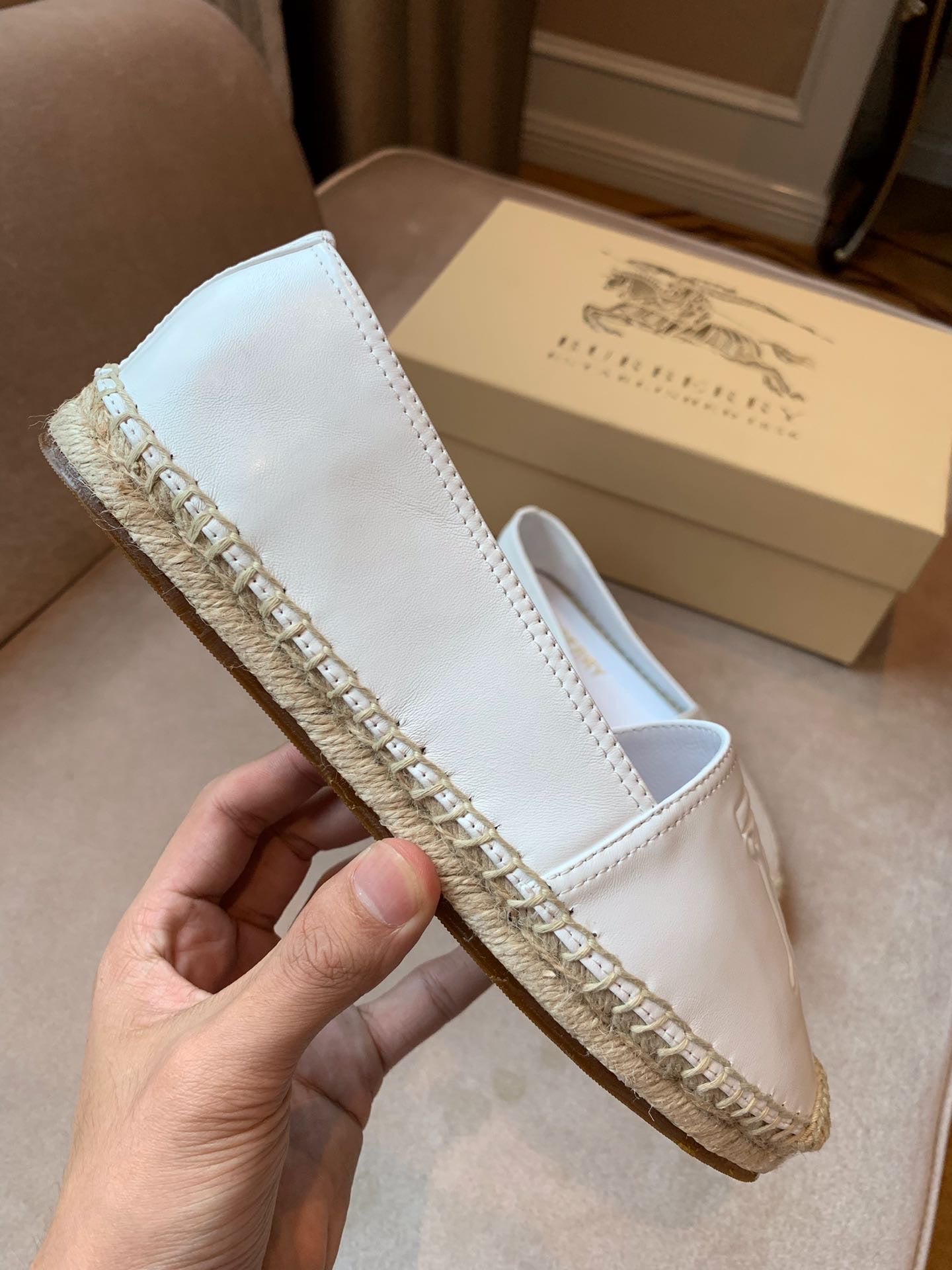 Leather Espadrilles