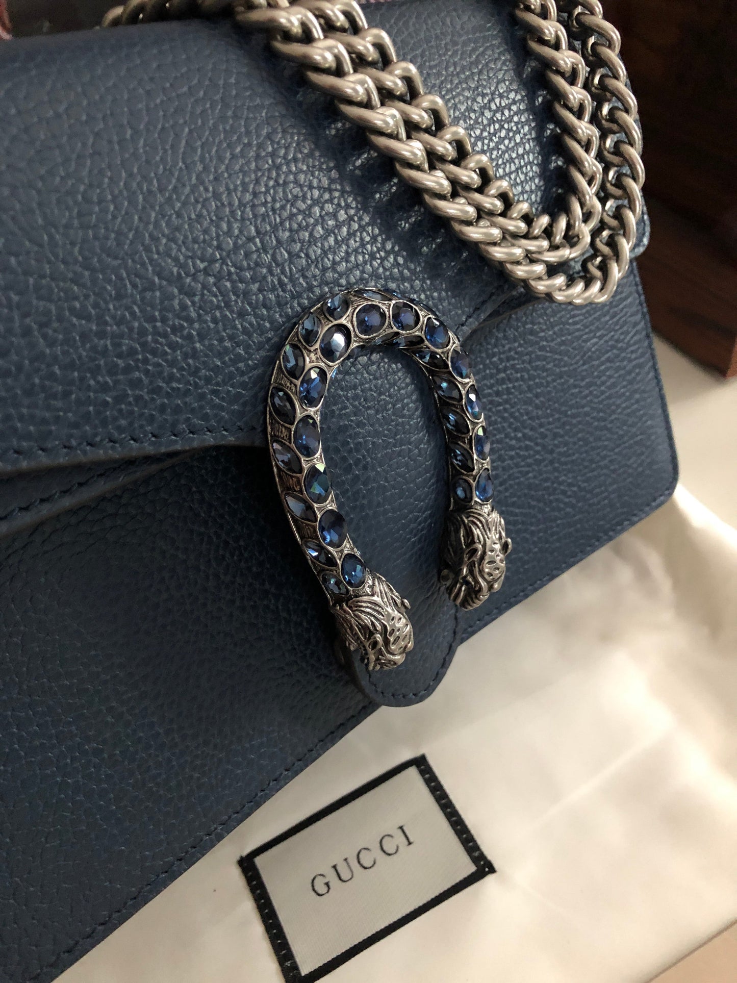Dionysus Grained Leather