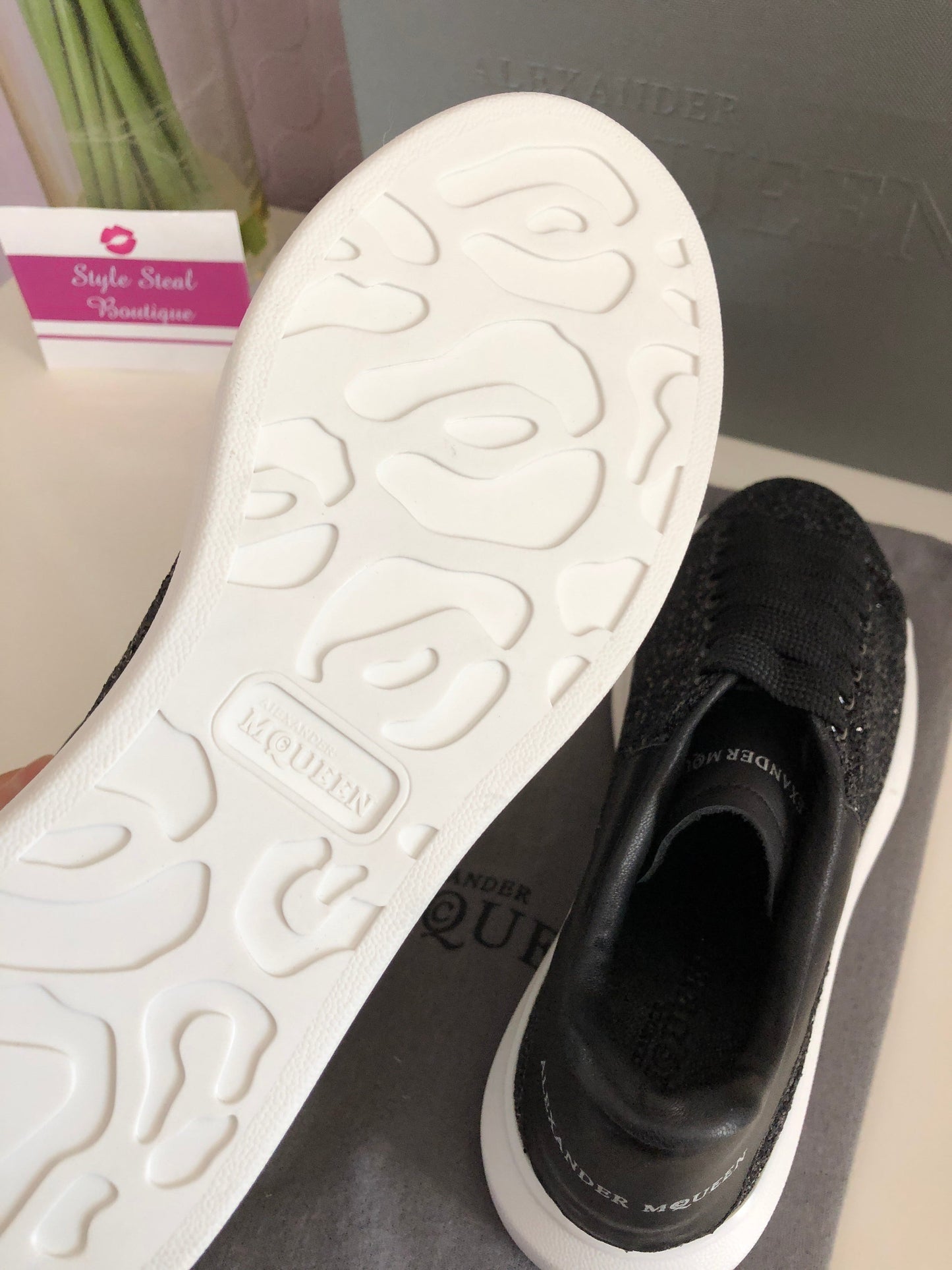 Oversized Sneaker Glitter