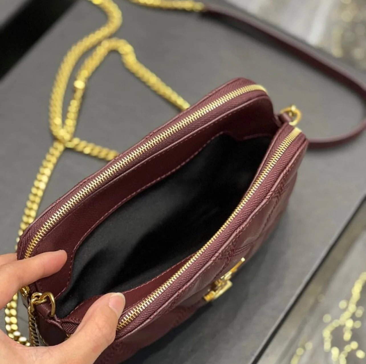 Monogram Mini Chain Bag