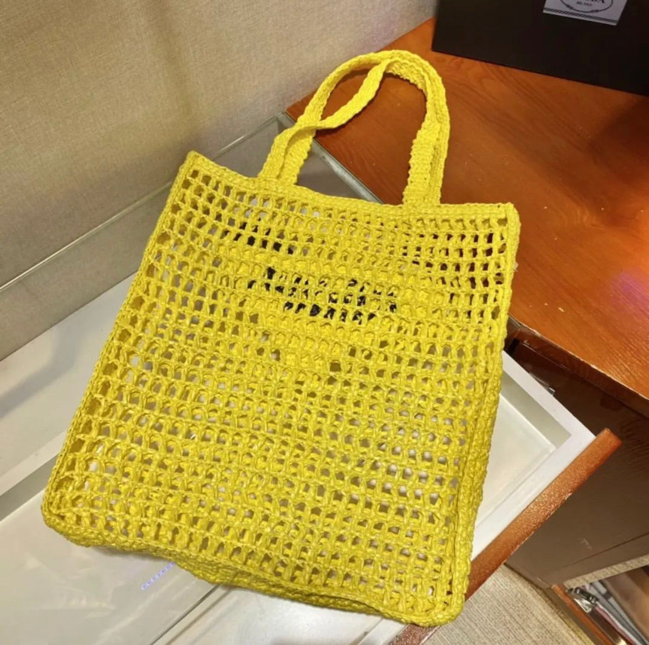 Raffia Tote