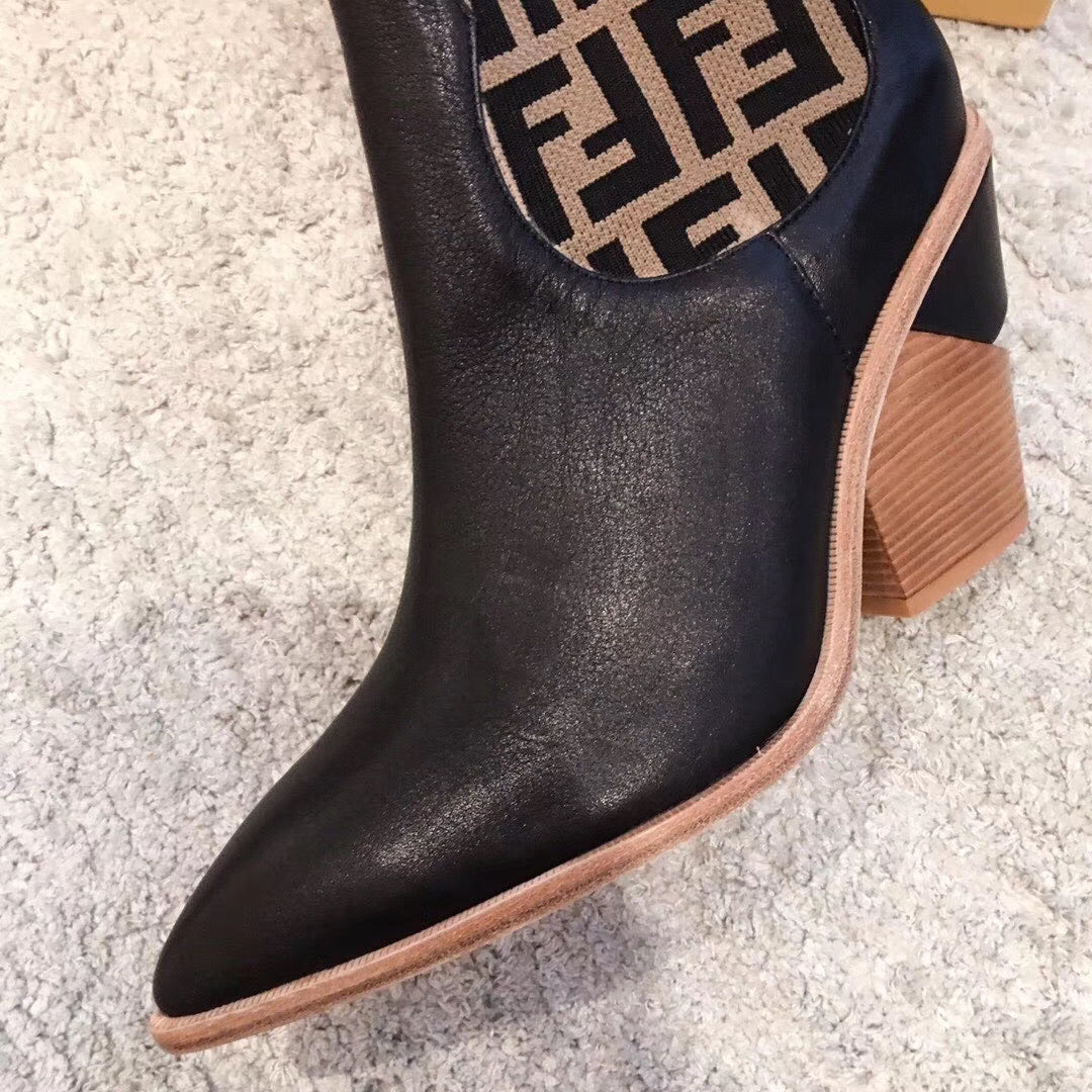Logo Sock Boots