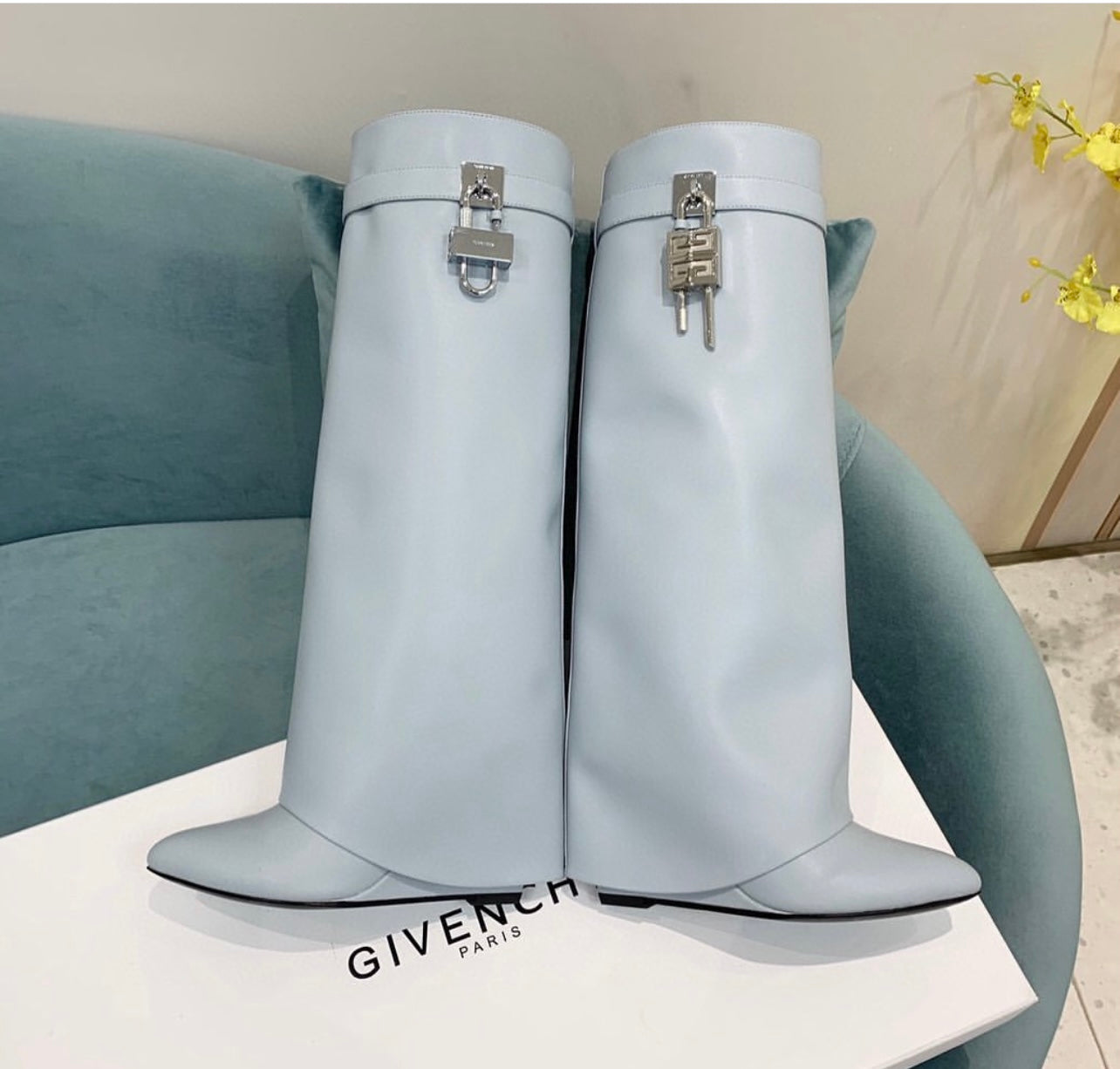 Shark Lock Boots
