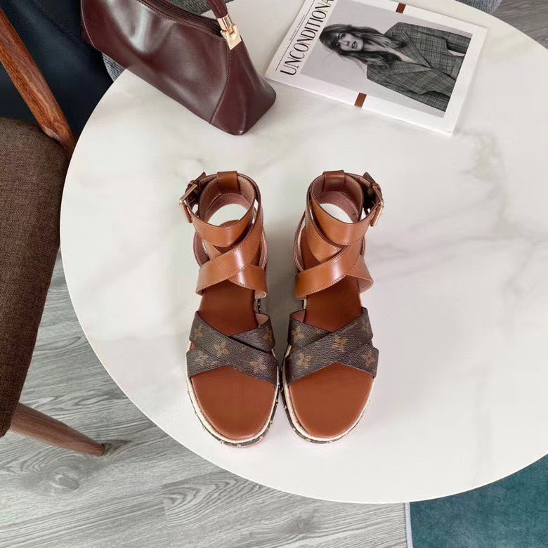 Boundary Flatform Sandals