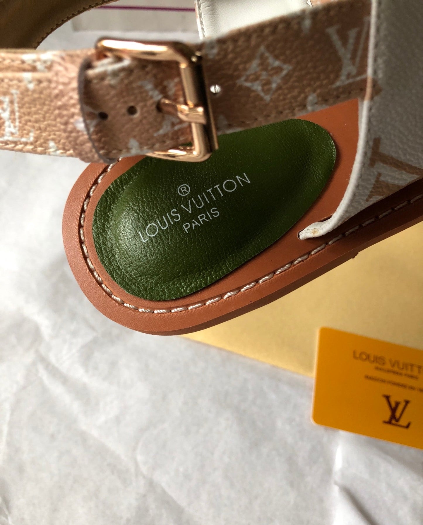 Giant Monogram Sandals