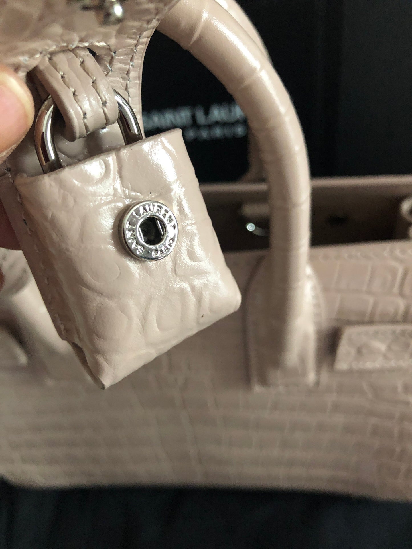 Sac De Jour Embossed