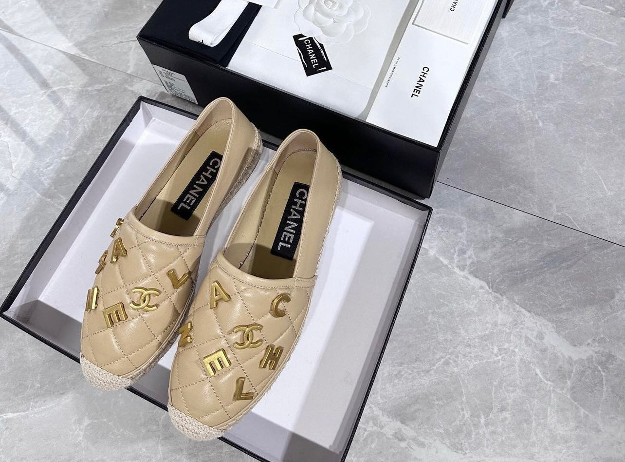 Leather Espadrilles
