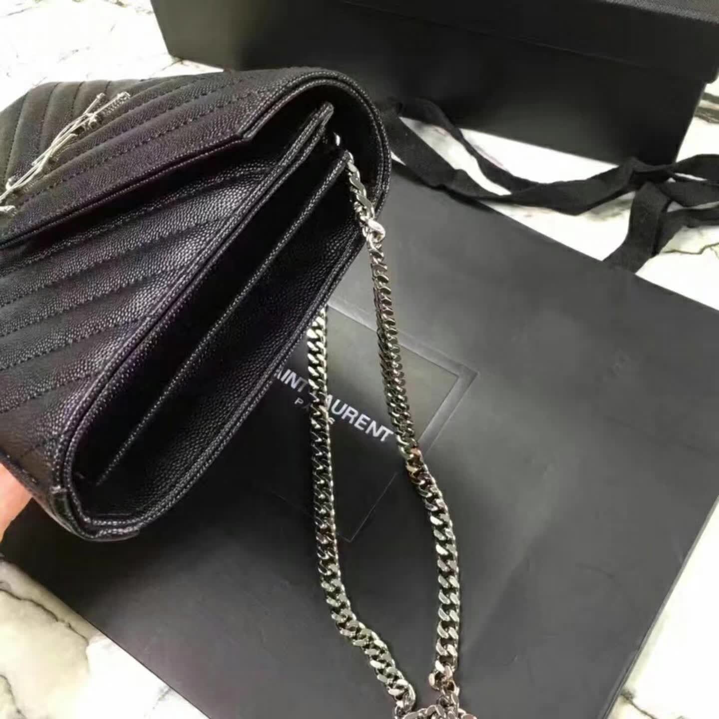 Monogram Chain Clutch