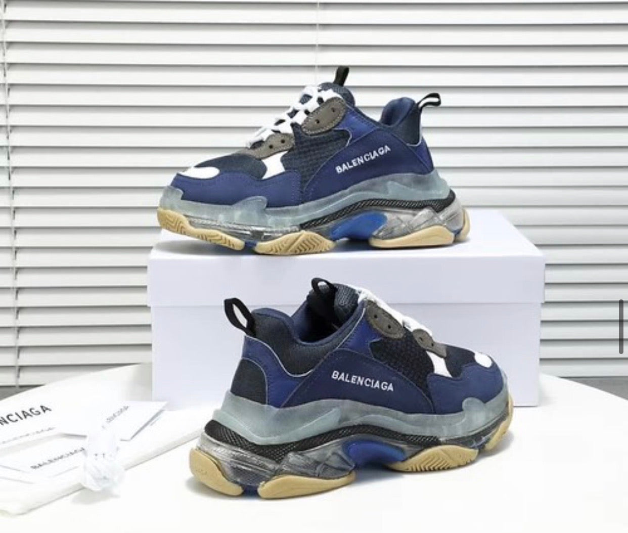Triple S Clear Sole Darks