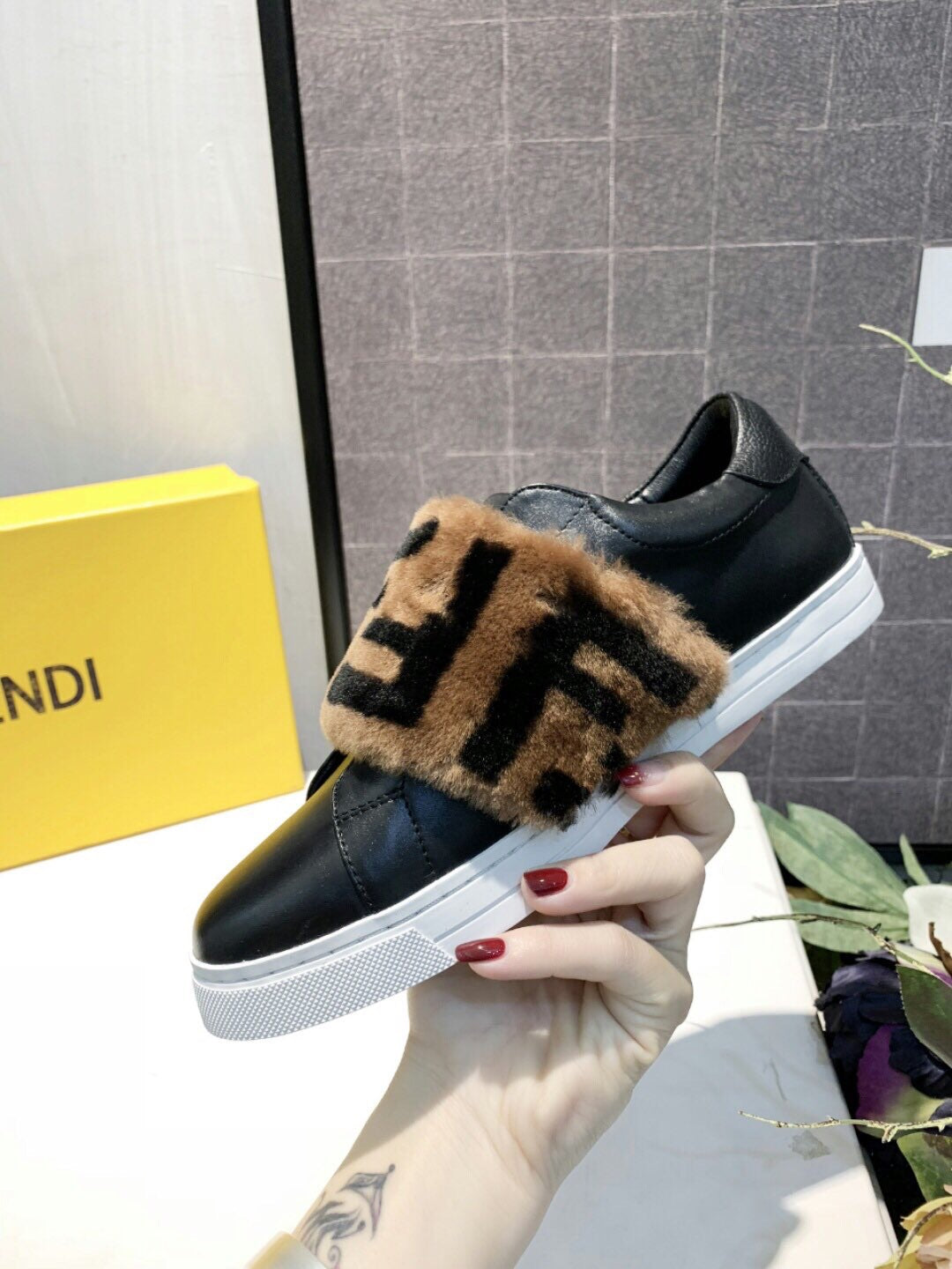 Fur Trainers