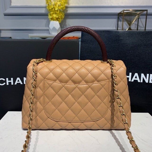 Top Handle Flap Bag