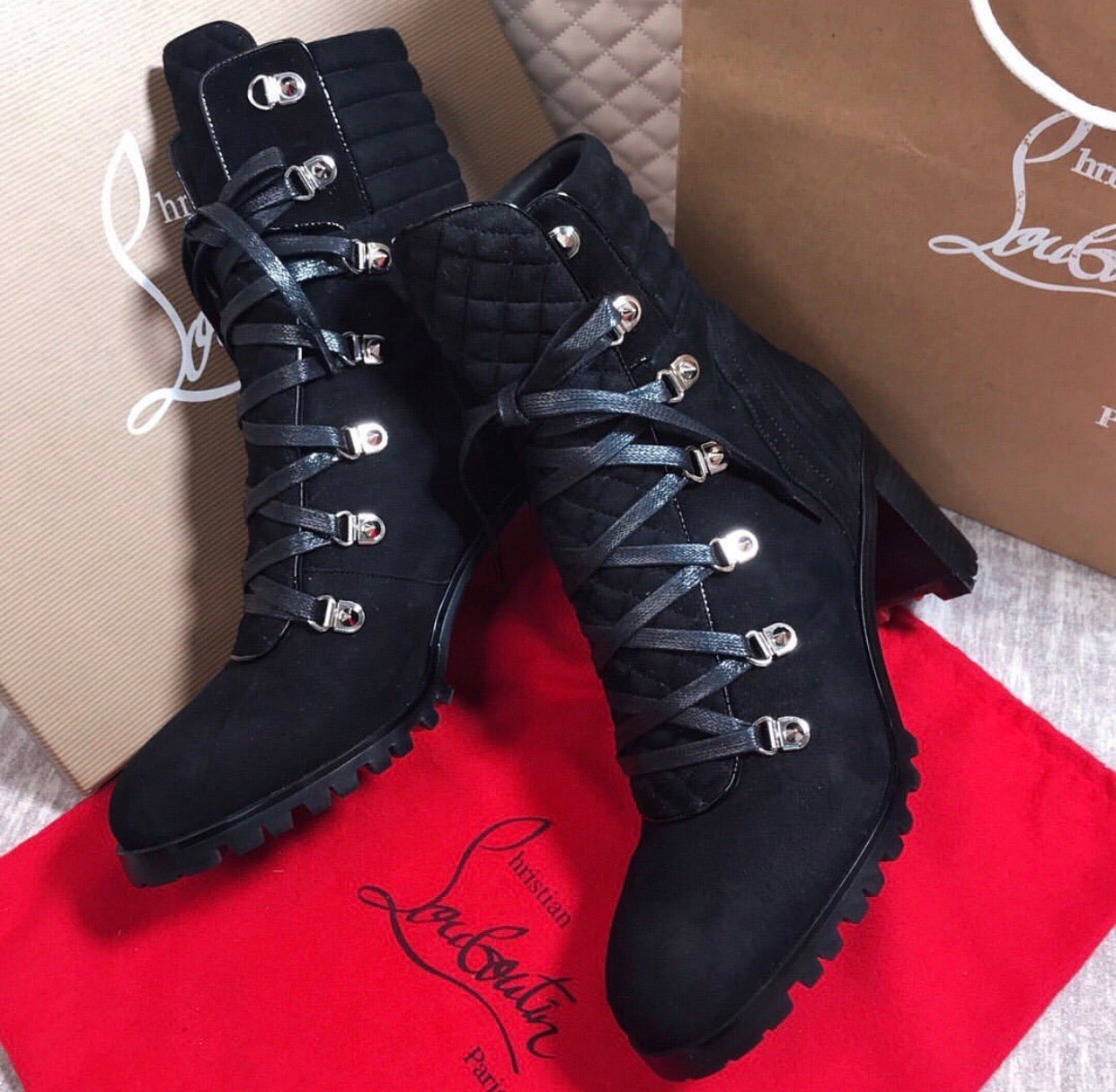 Lace Boots