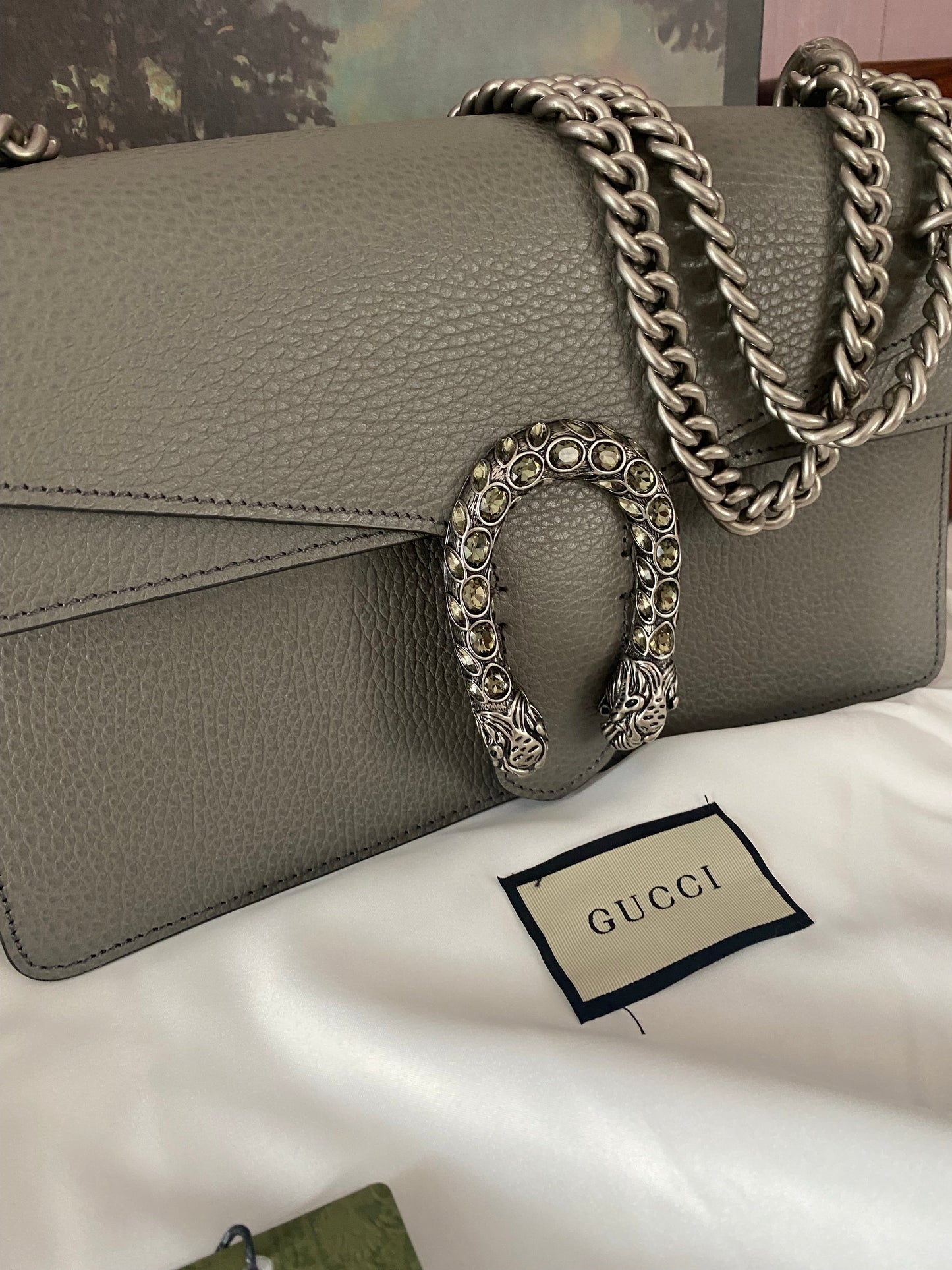Dionysus Grained Leather