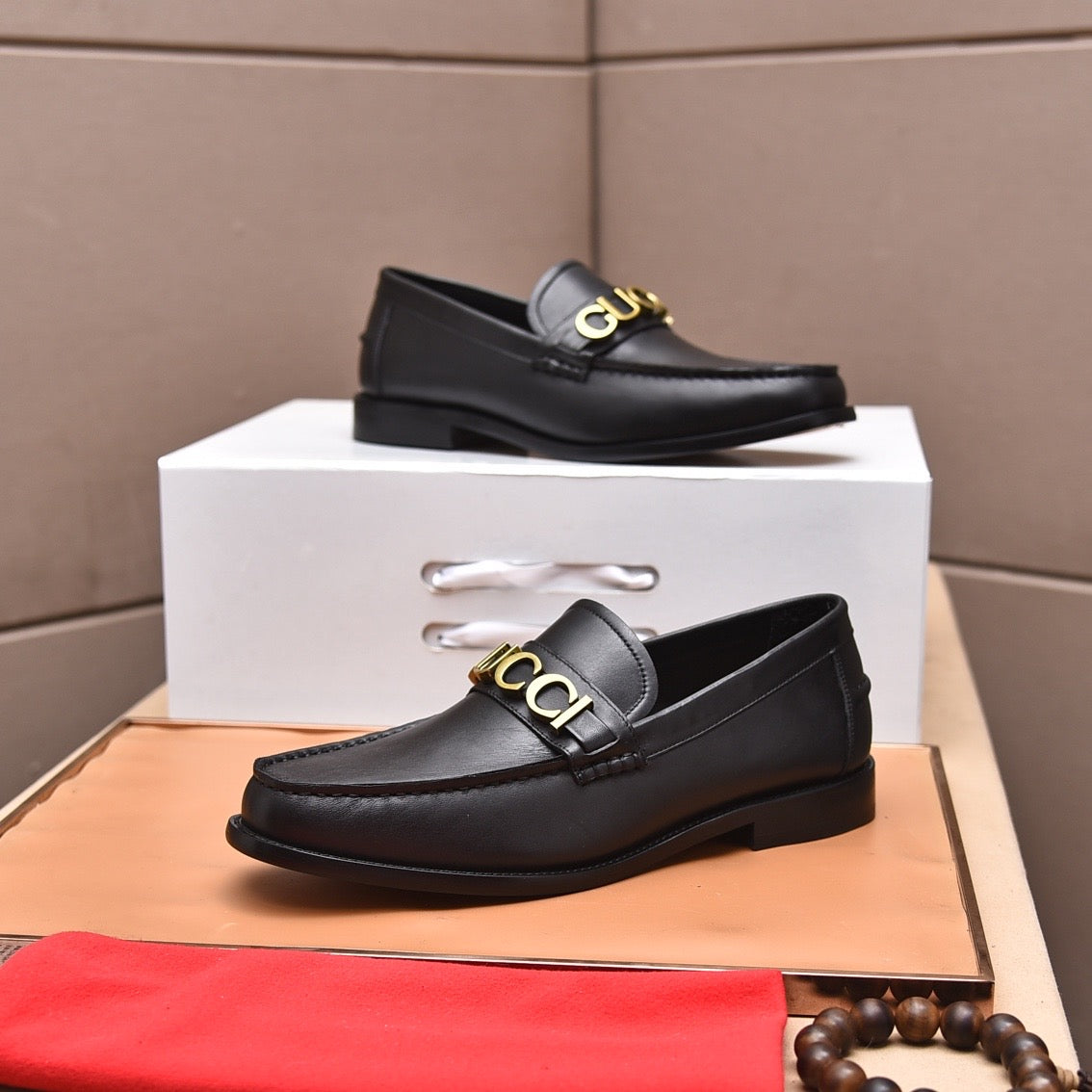 Leather Loafers