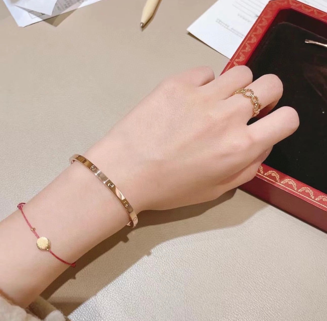 Love Thin Bangle