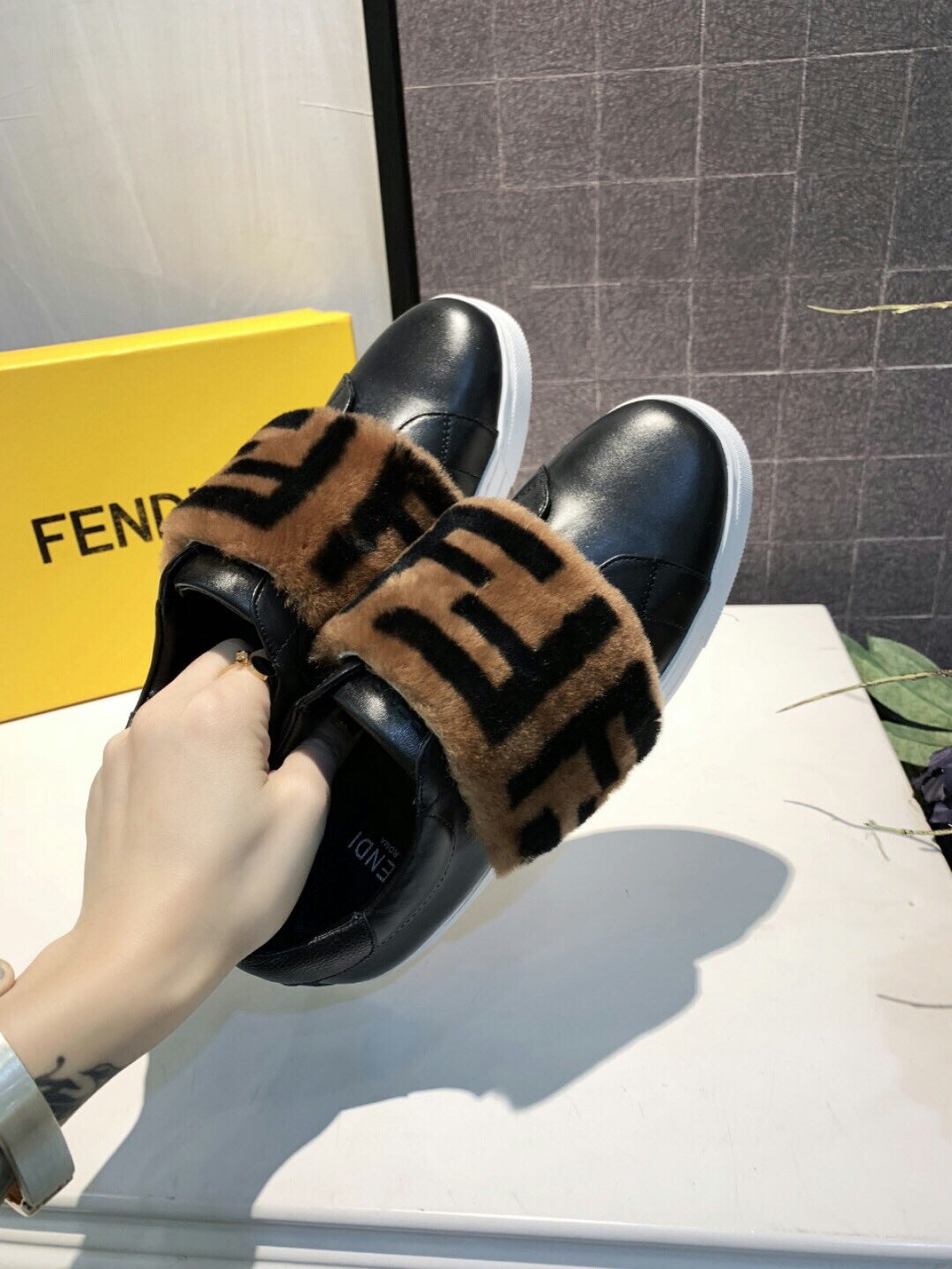 Fur Trainers