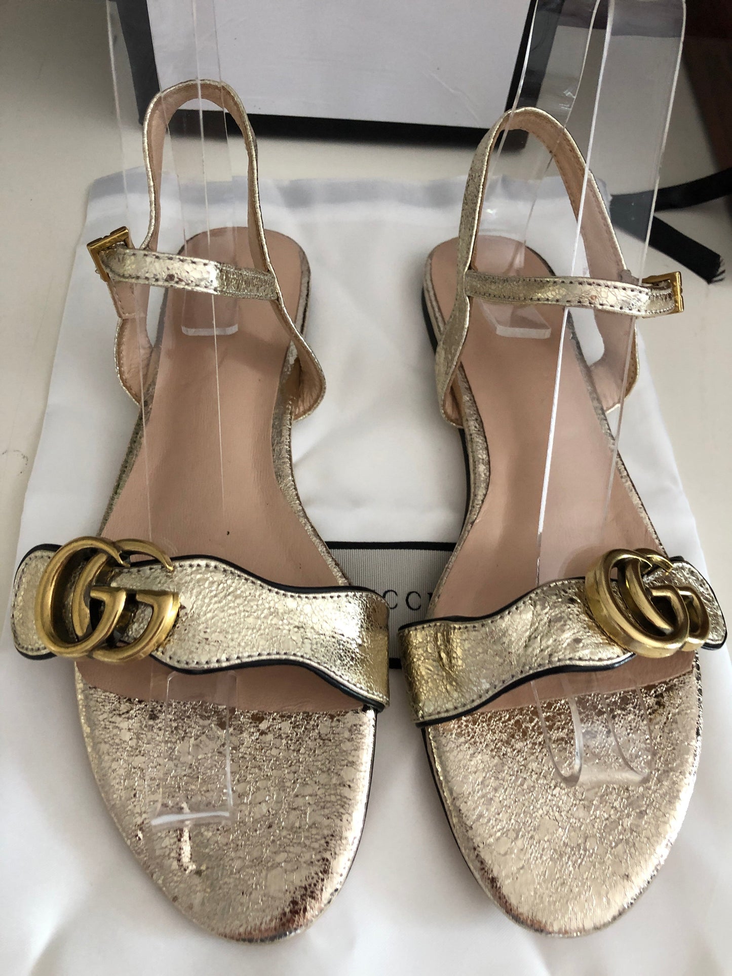 Leather Flat Sandals