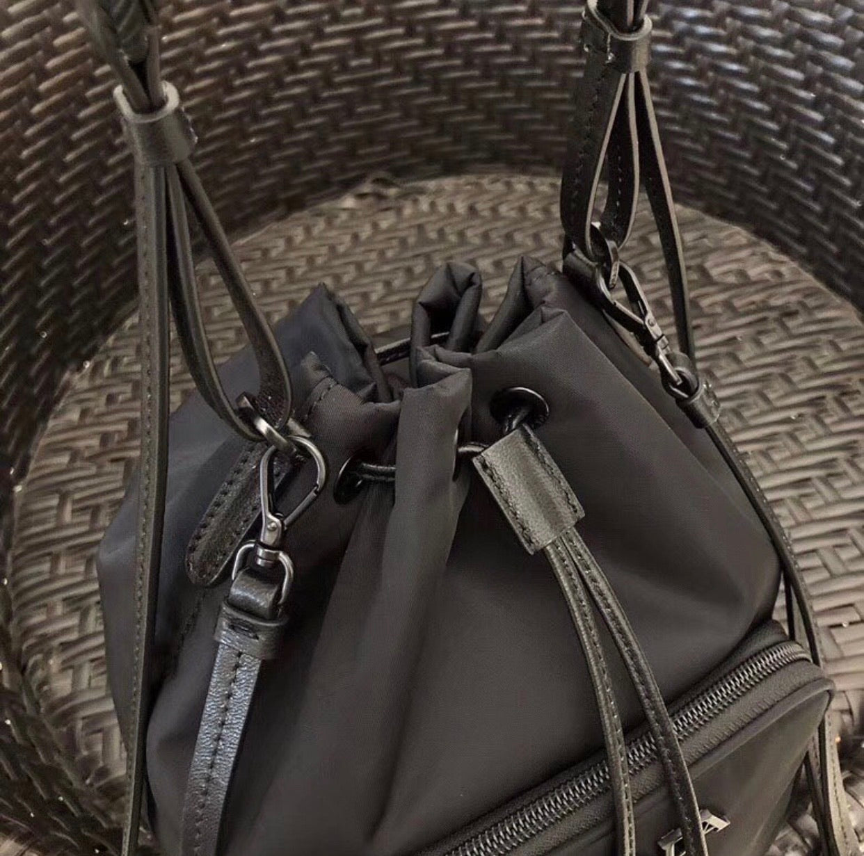 Nylon Bucket Bag