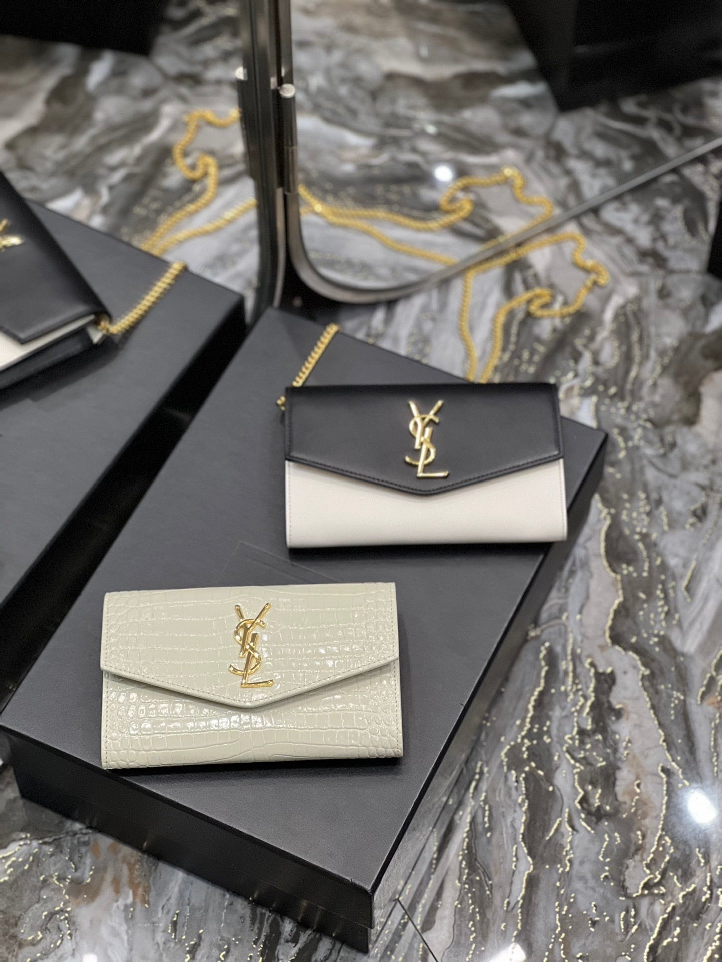 Monogram Clutch