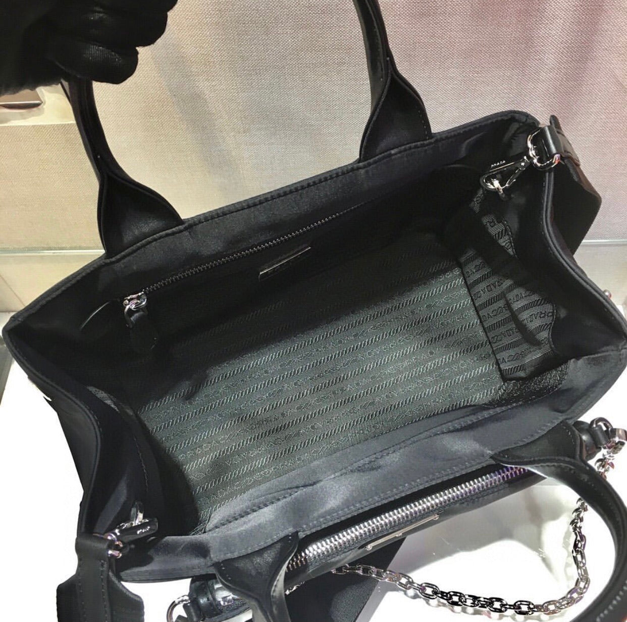 Nylon Tote Bag