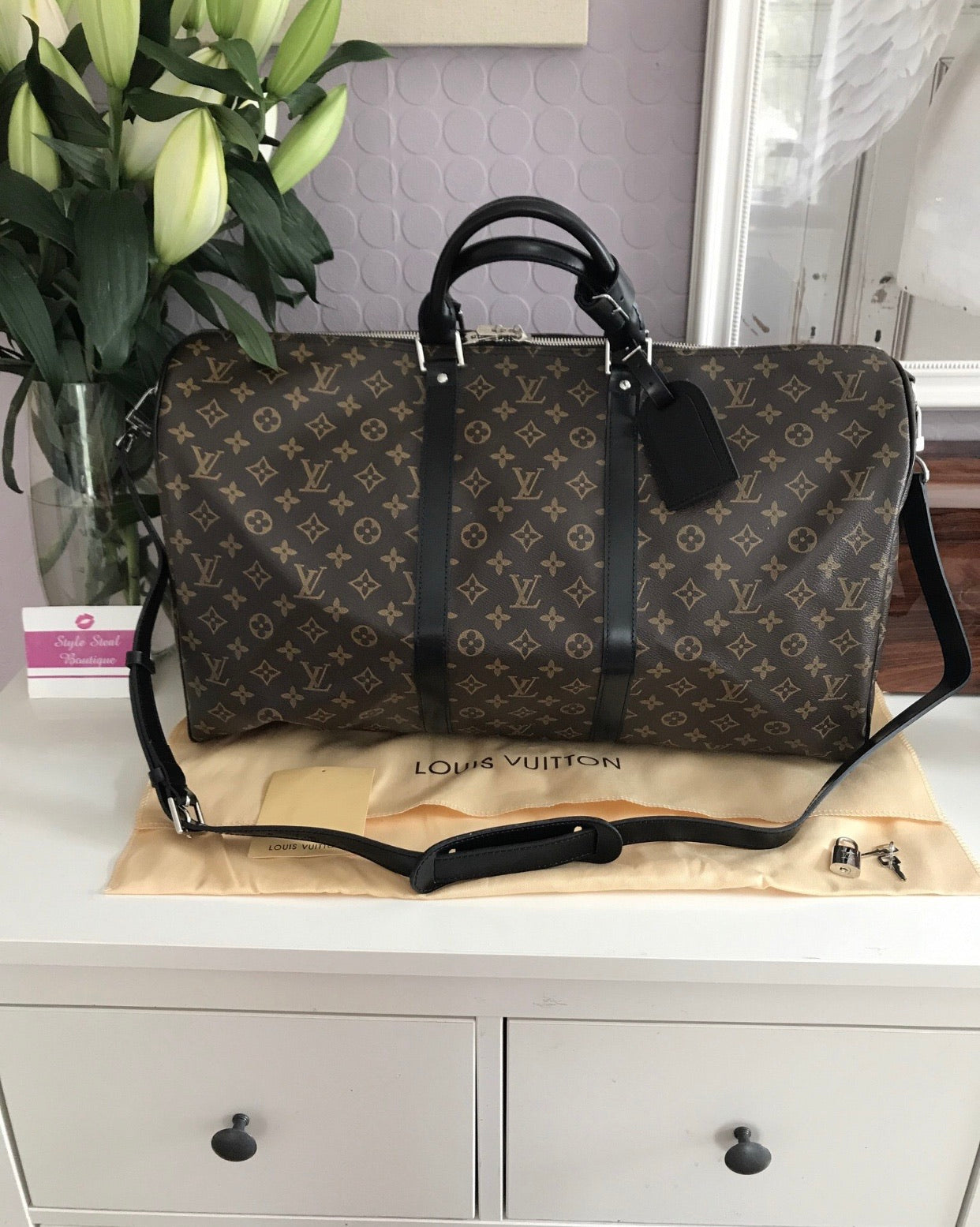 Keepall Monogram Macassar