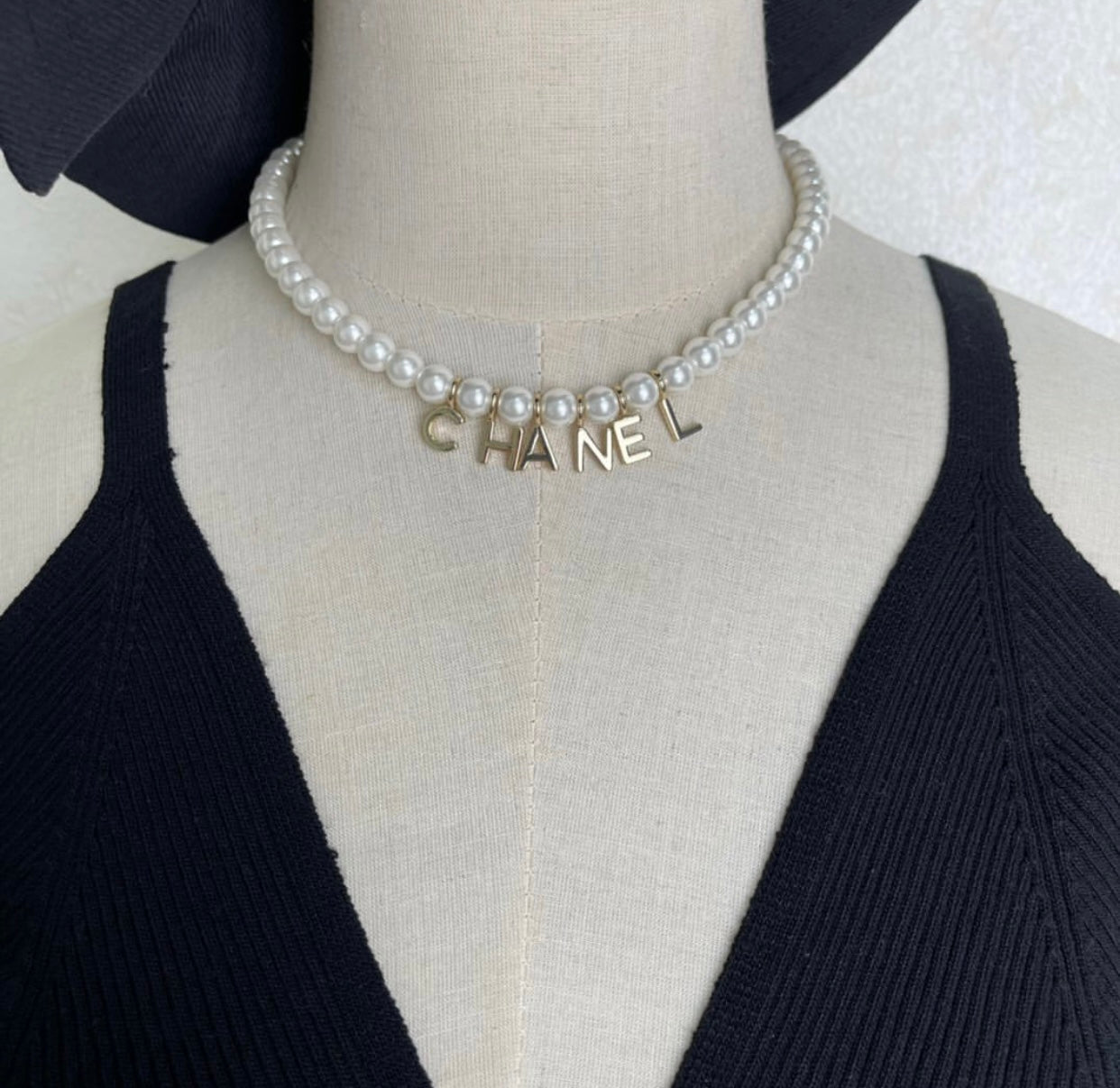 CC Pearl Necklace