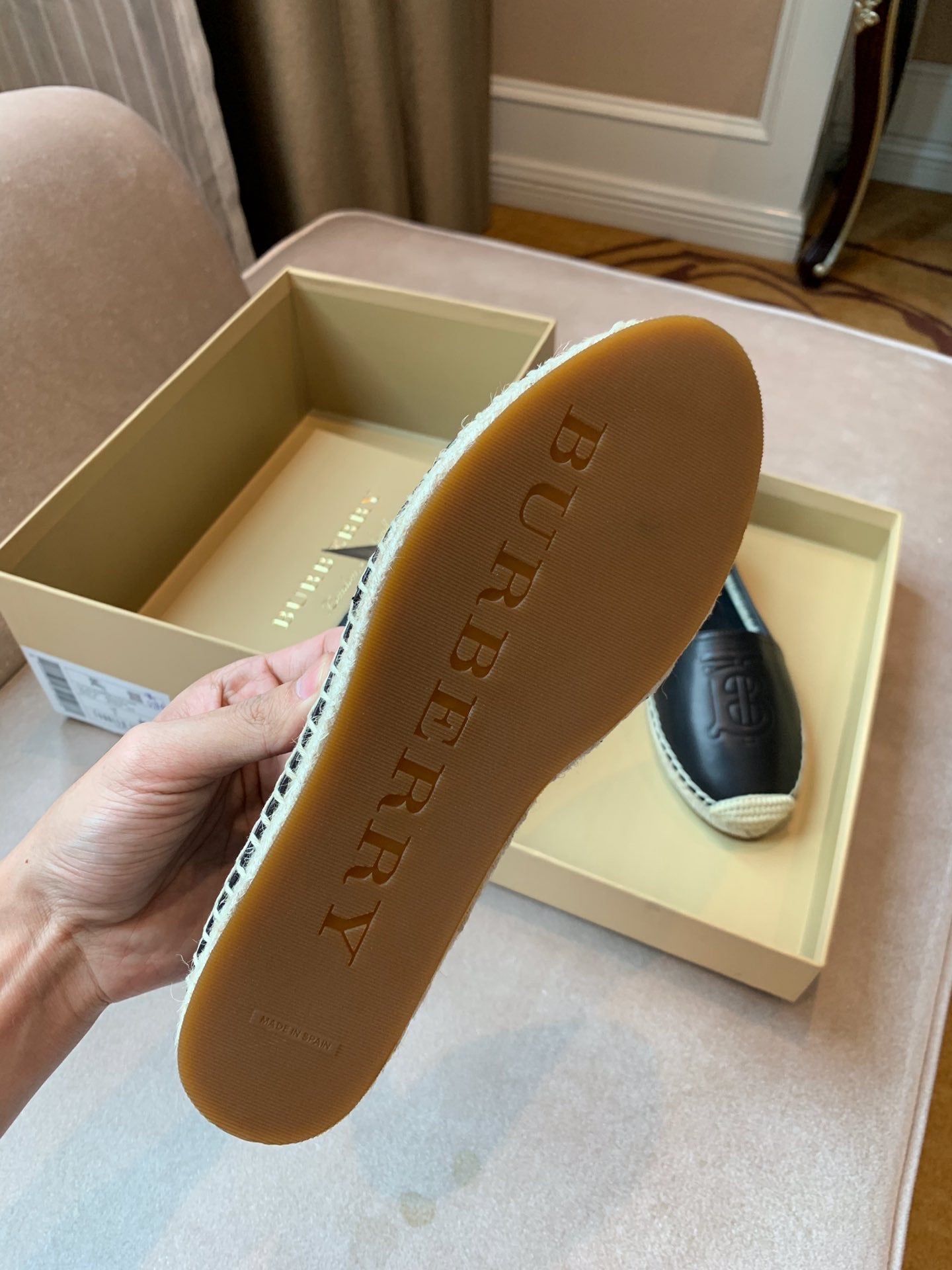 Leather Espadrilles