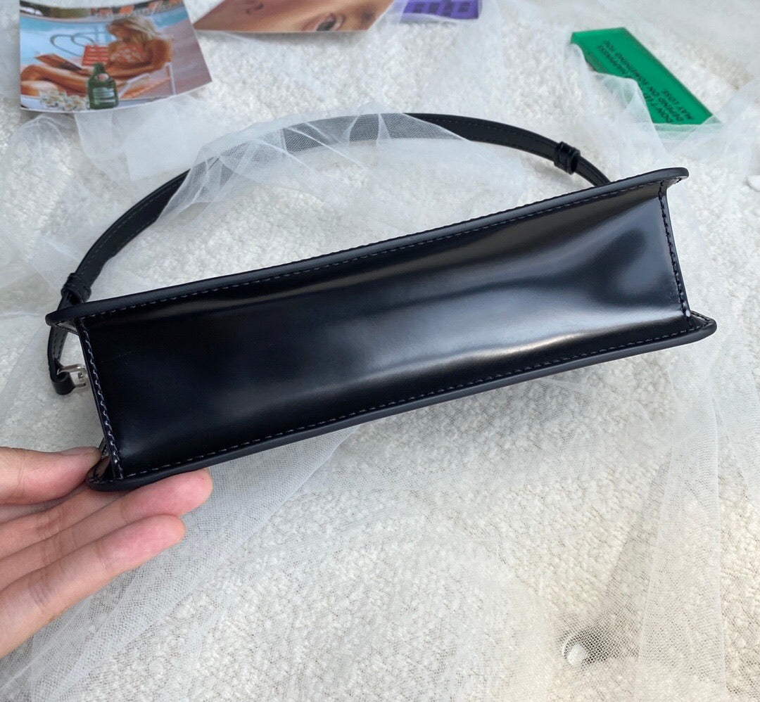 Brushed Leather Mini Bag