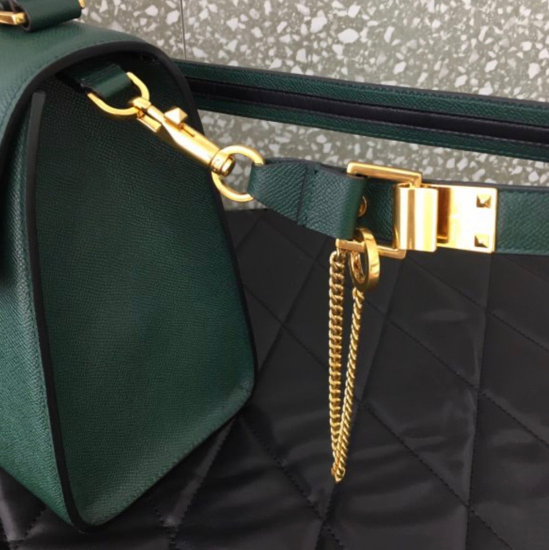 V Sling Handbag