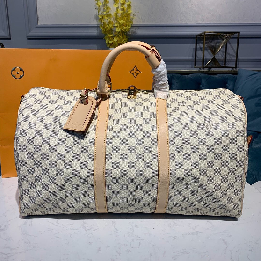 Keepall Damier Azur