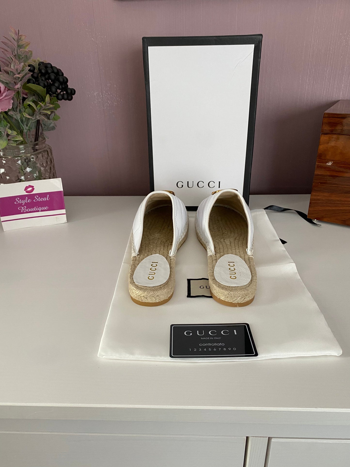 Leather Espadrilles