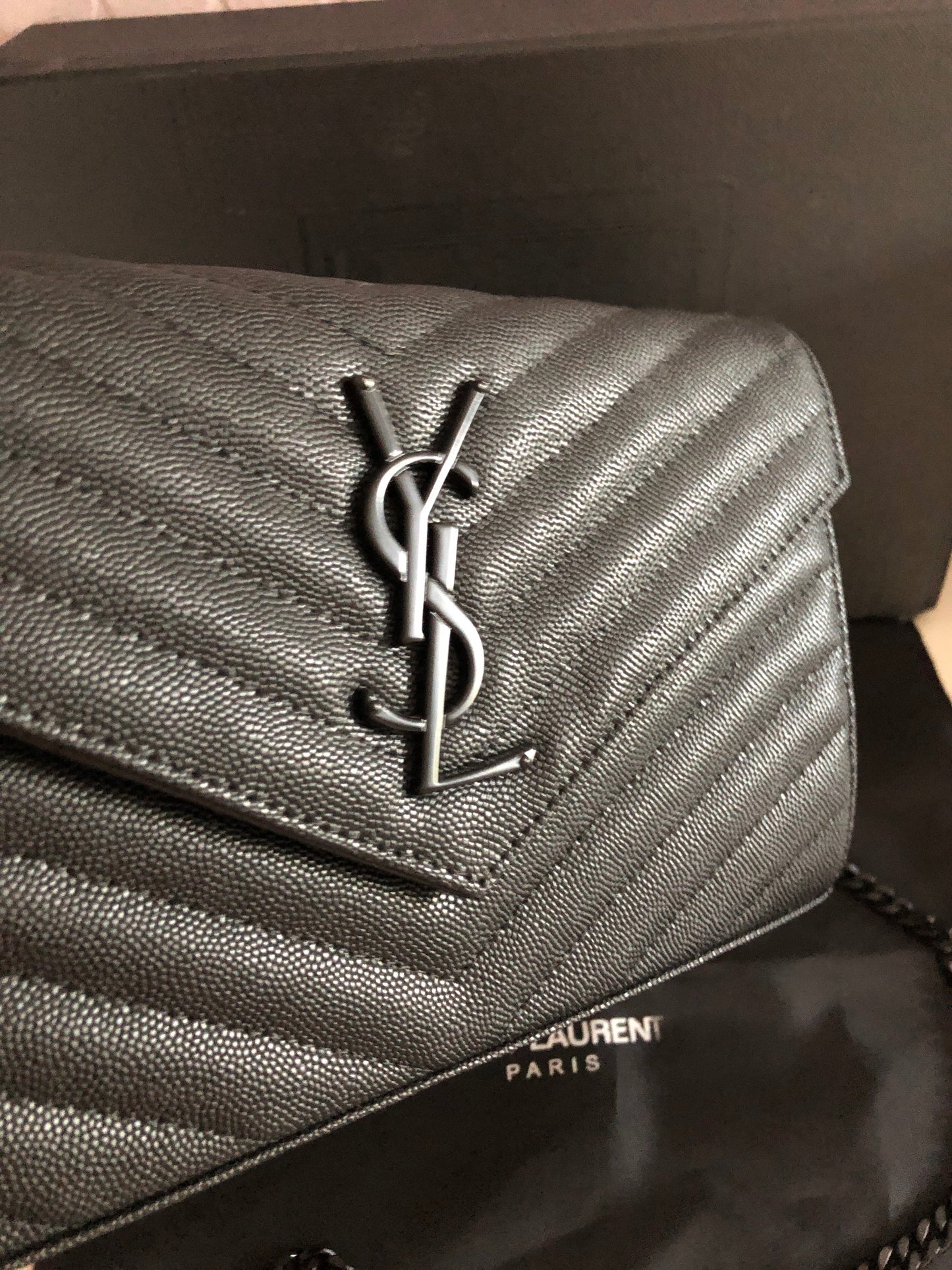 Monogram Chain Clutch