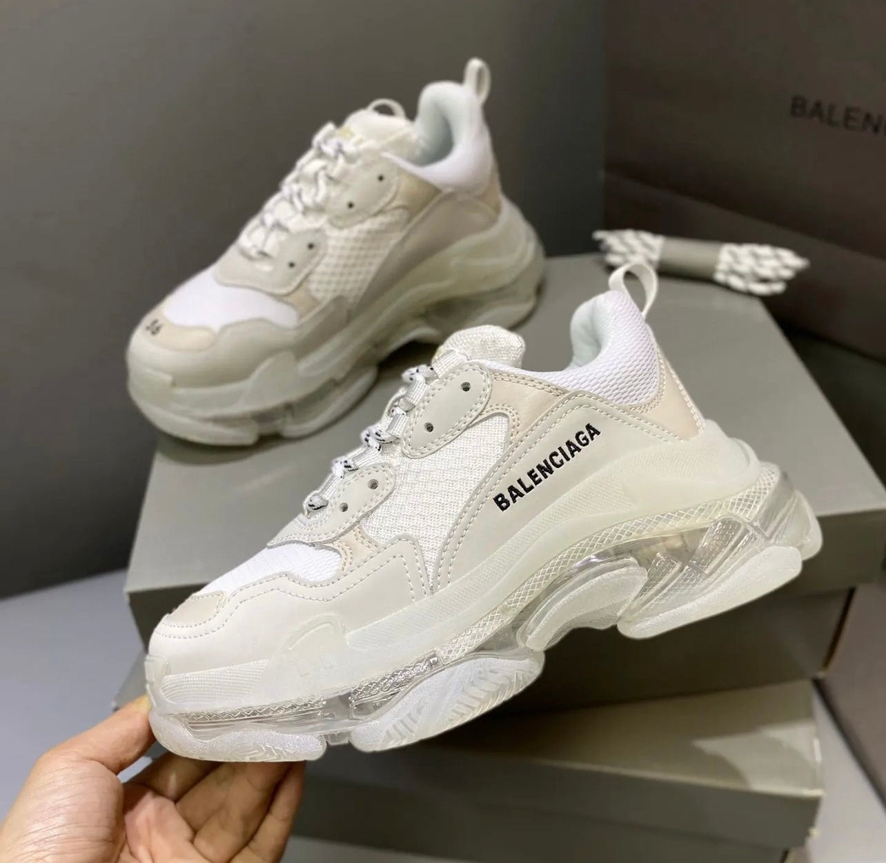Triple S Clearsole Trainers