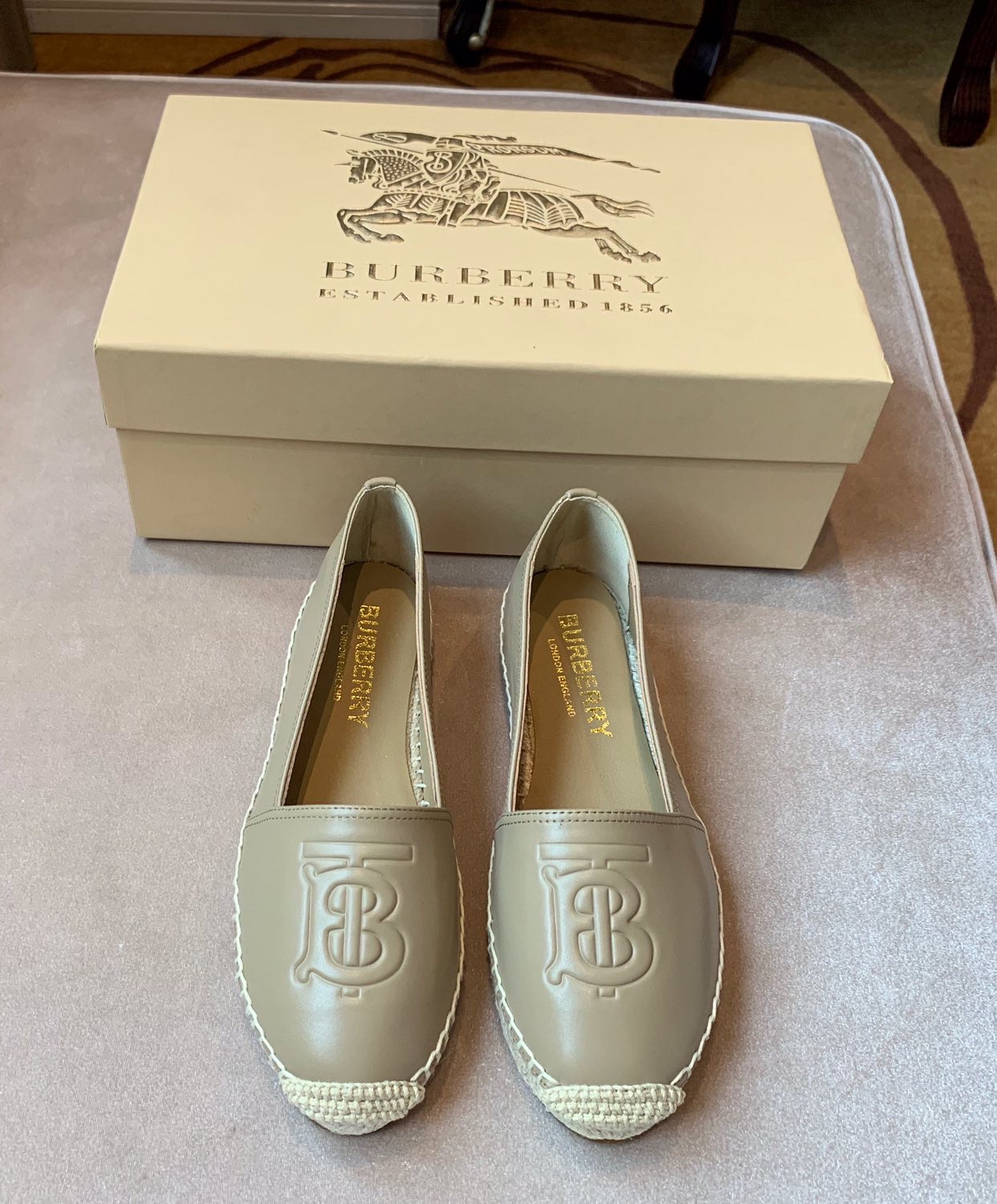 Leather Espadrilles