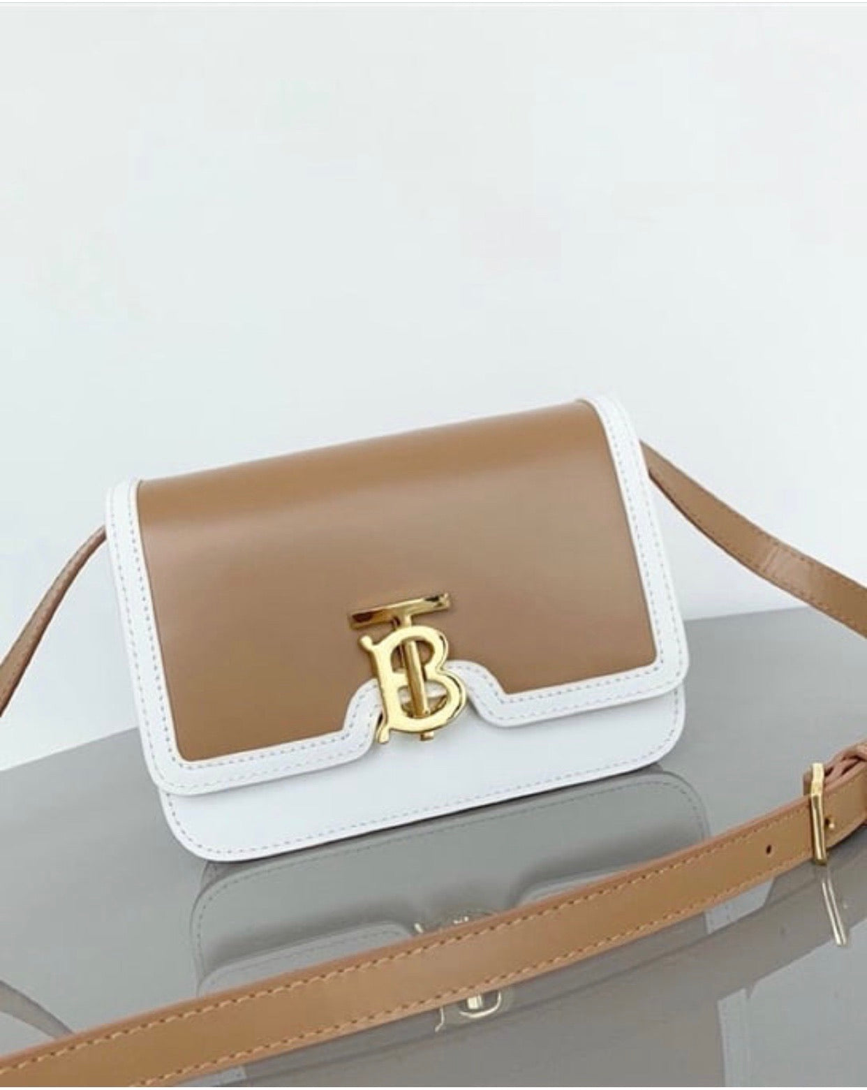 TB Leather Bag