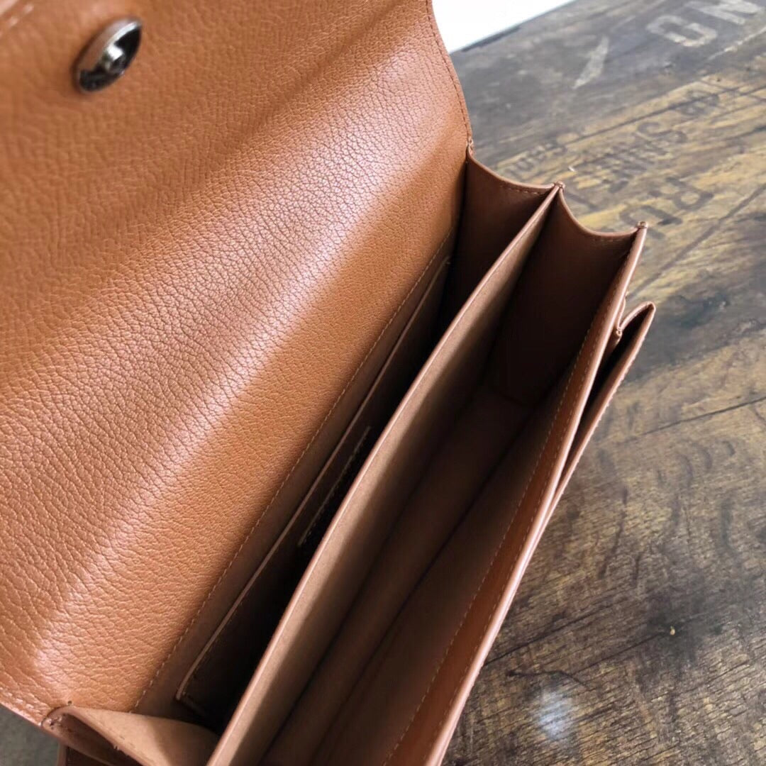 Sunset Grained Leather