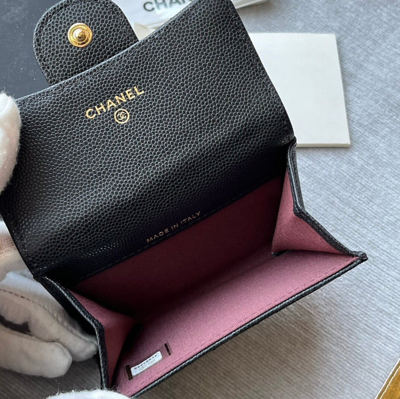 CC Caviar Card Wallet