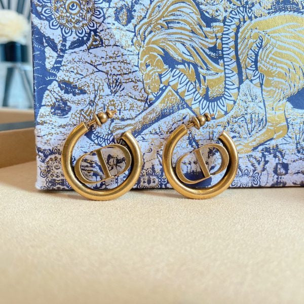 CD Hoop Earrings
