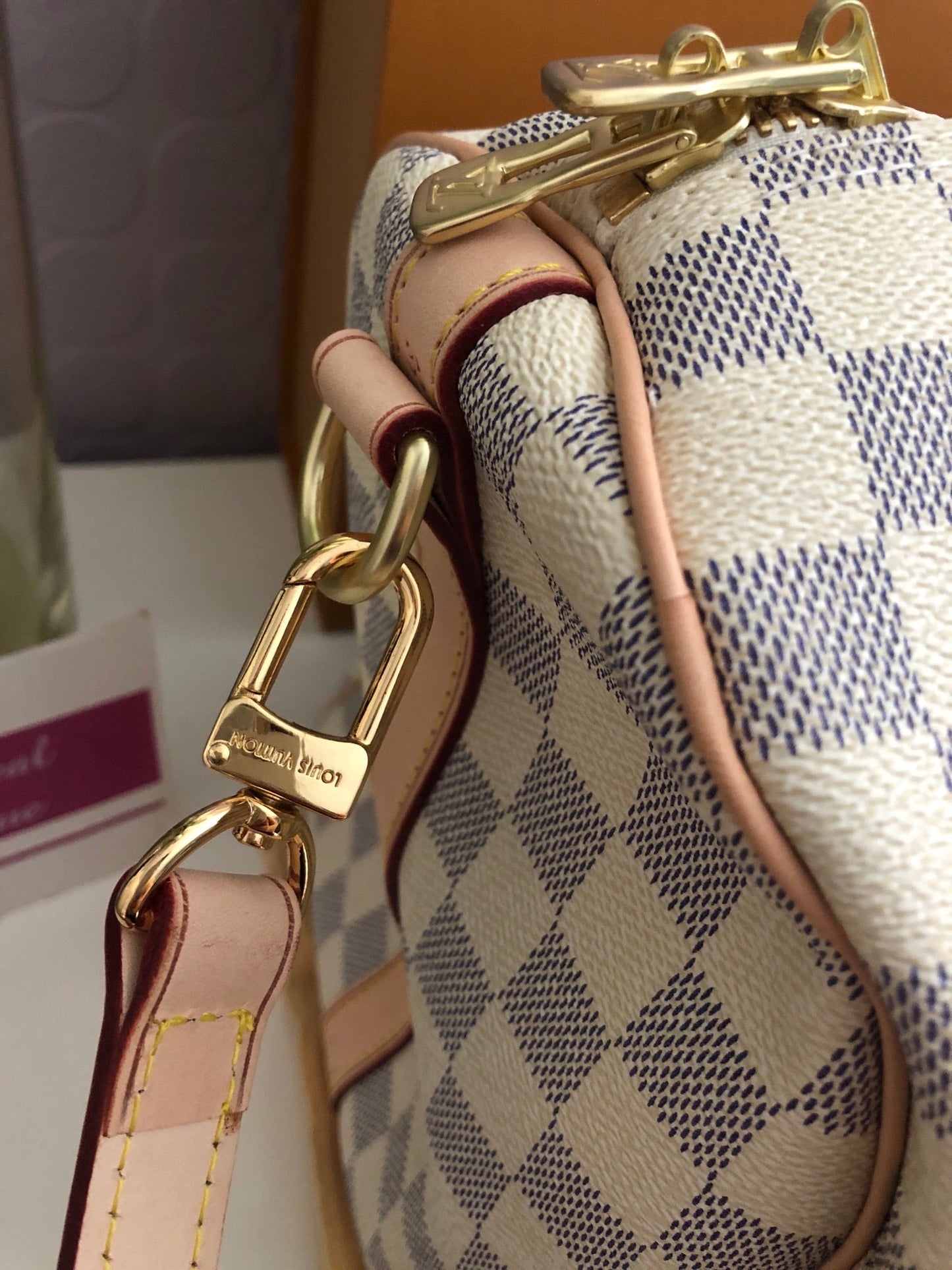 Speedy Damier Azur