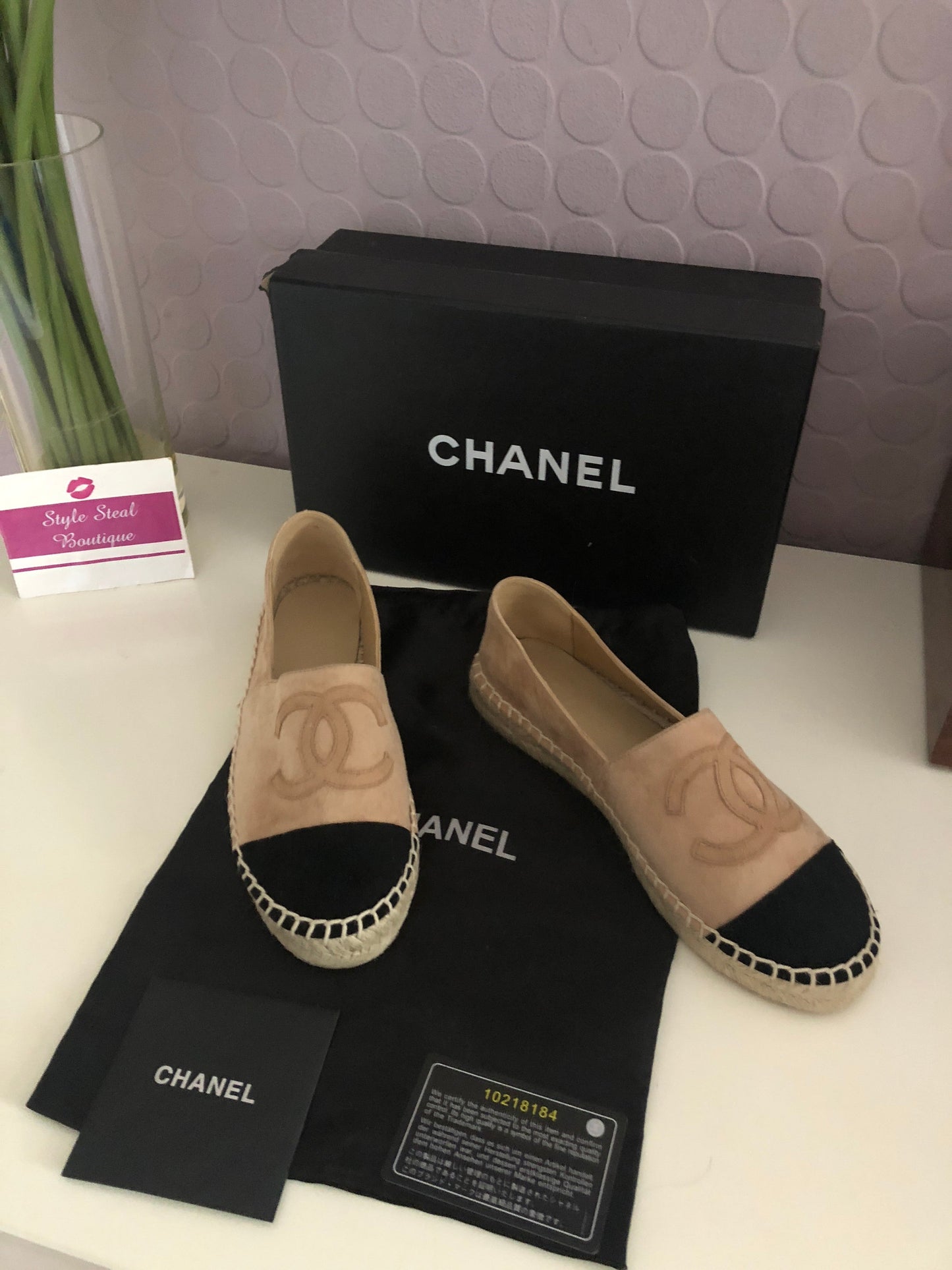 Suede Espadrilles