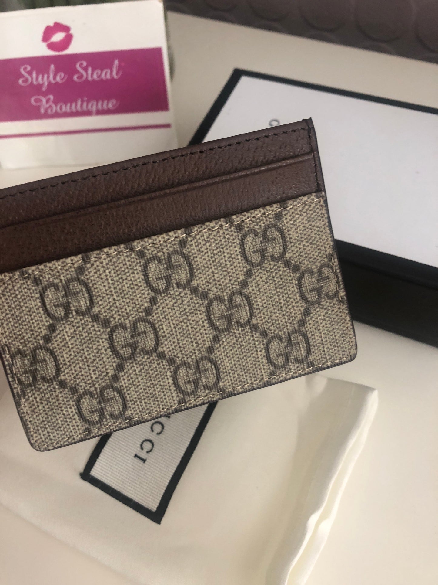 Ophidia GG Card Holder