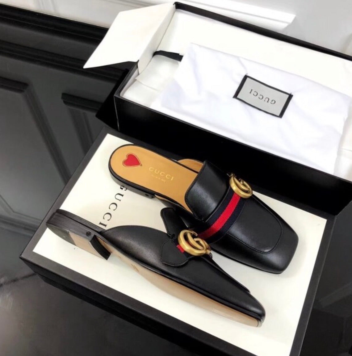 Leather Slipper
