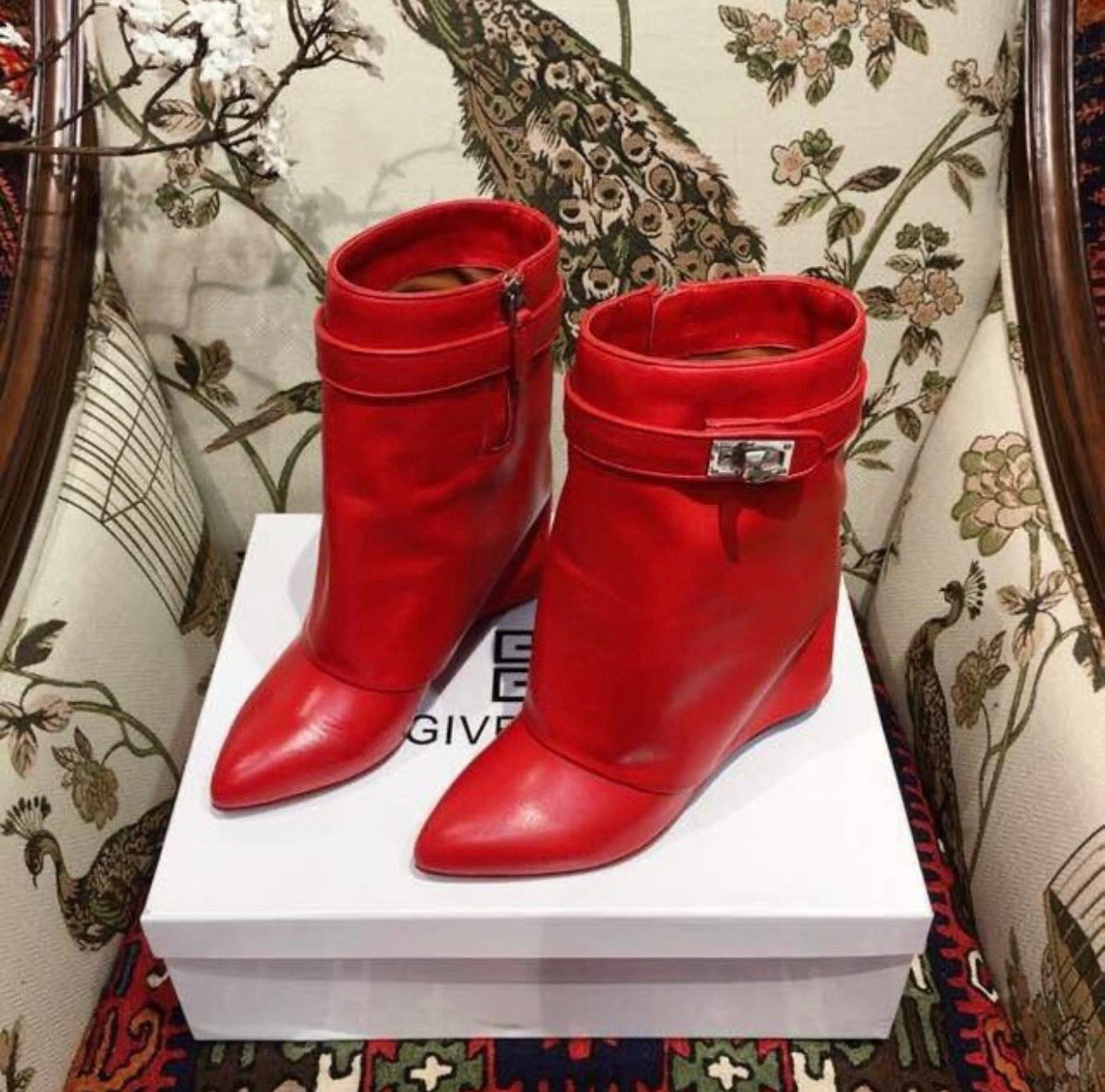 Shark Ankle Boots