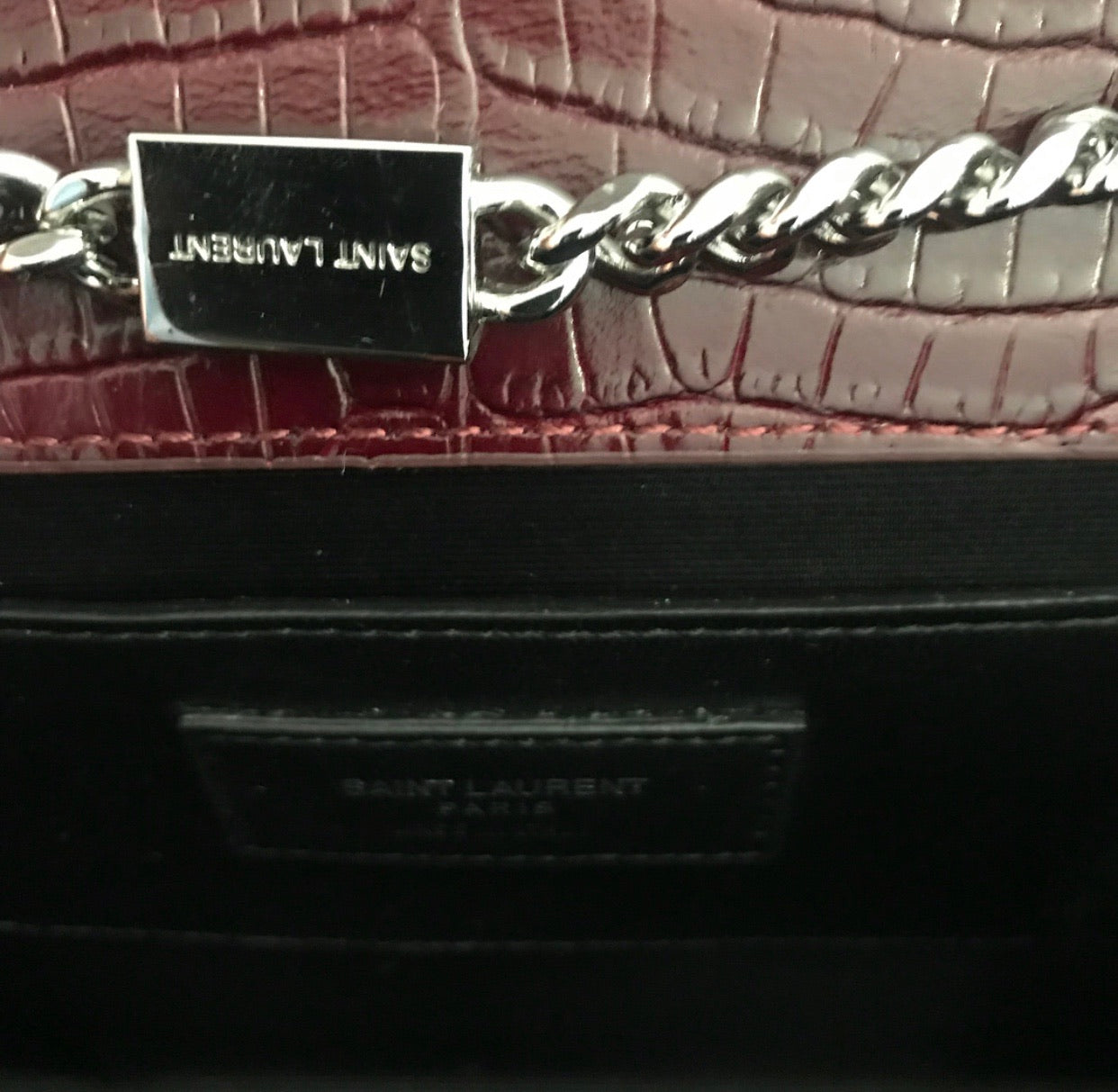 Kate Medium Embossed Tassel Bag