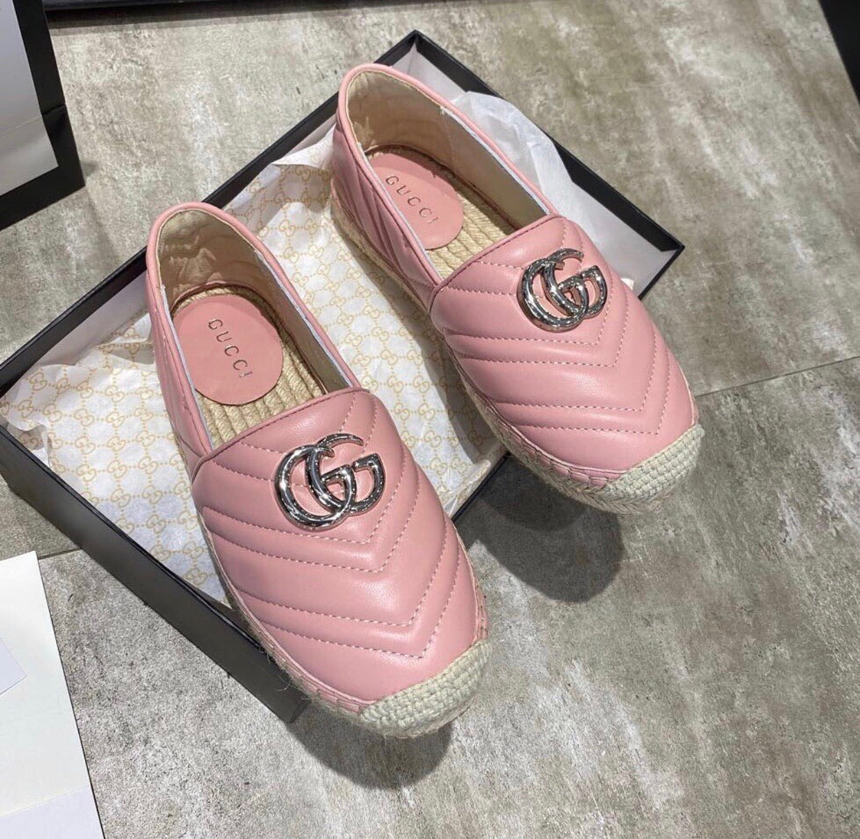 Matelasse Espadrilles