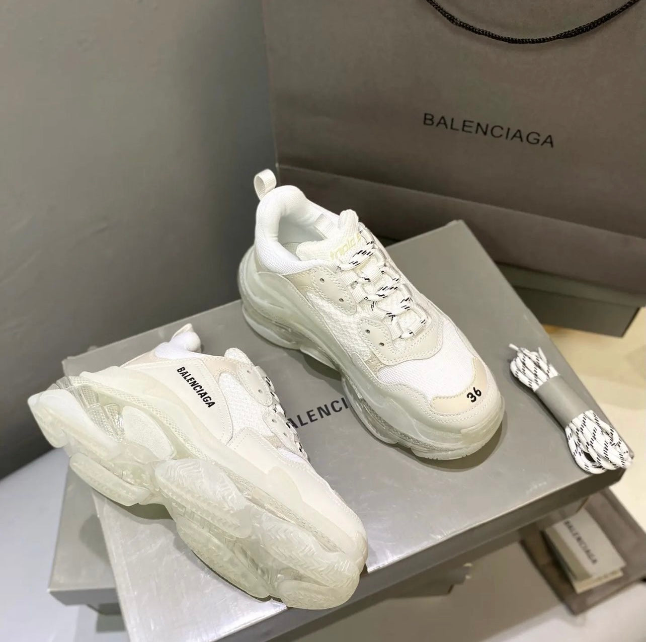 Triple S Clearsole Trainers