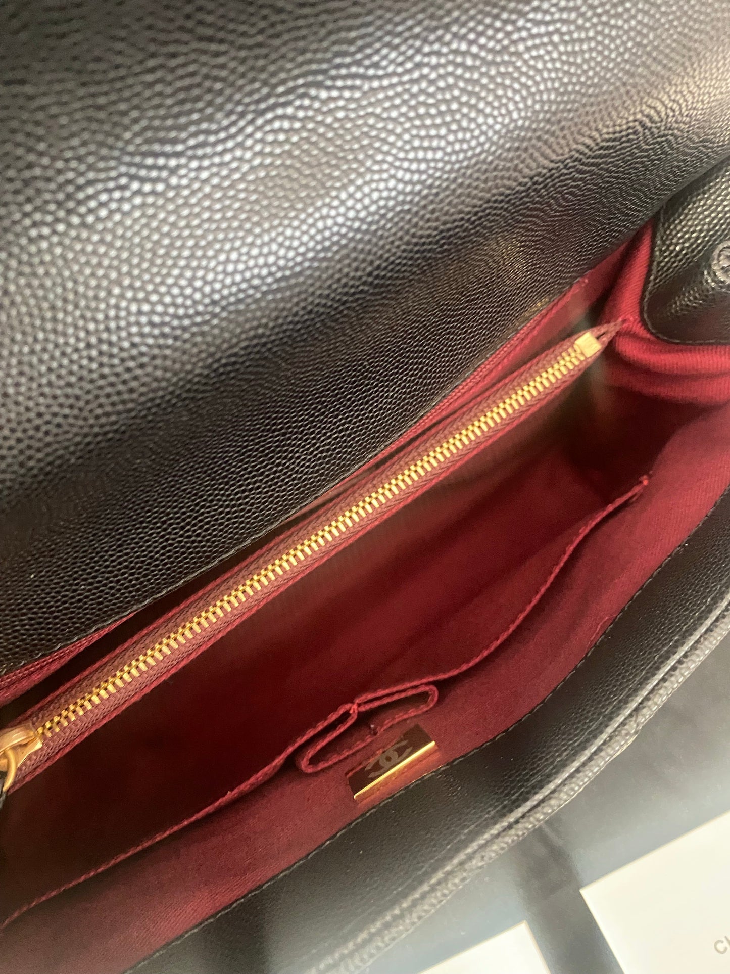 Top Handle Flap Bag