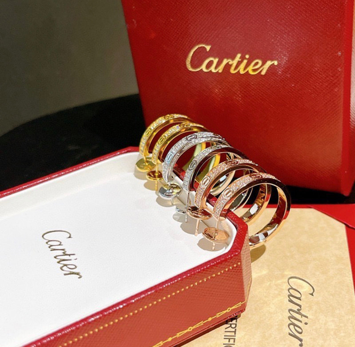 Love Crystal Earrings